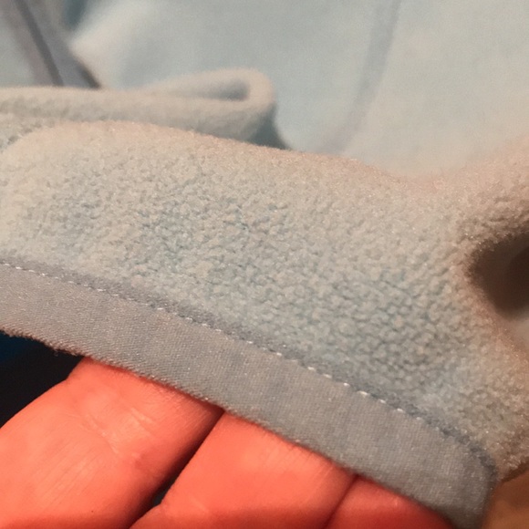 Greg Norman Golf Fleece full zip sz XL  light blue - Picture 5 of 9